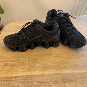Brand New! Nike Shox. All black.